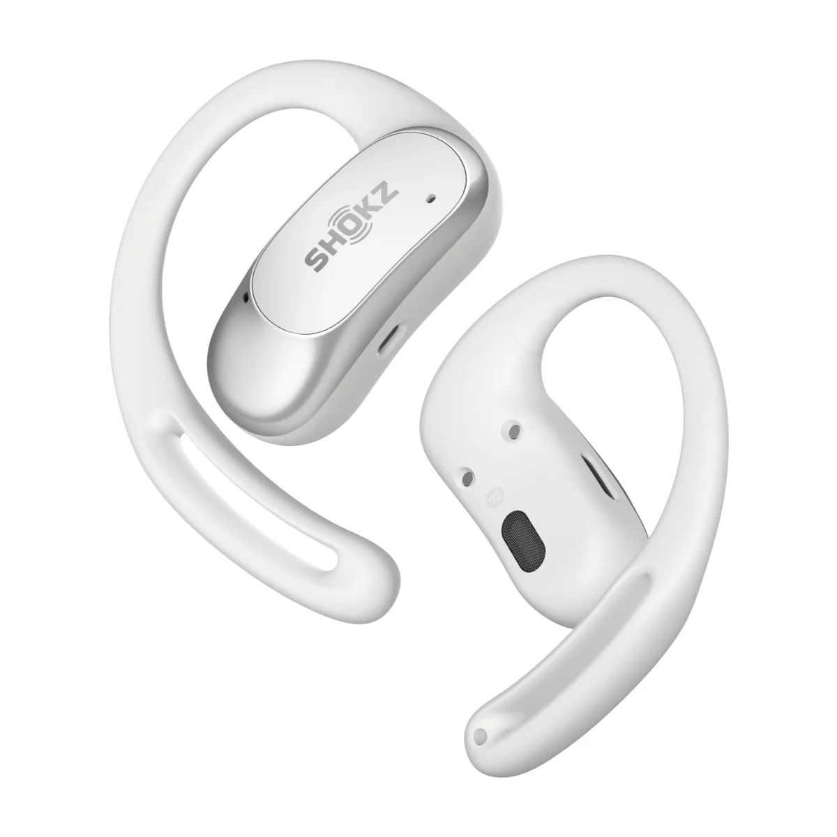 Shokz OpenFit Air -langattomat nappikuulokkeet, valkoinen
