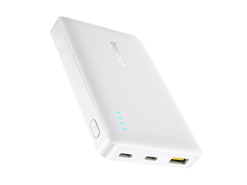 Baseus EnerFill FP21 Power Bank 10000mAh 22.5W USB-A - USB-C - White - 10000 mAh