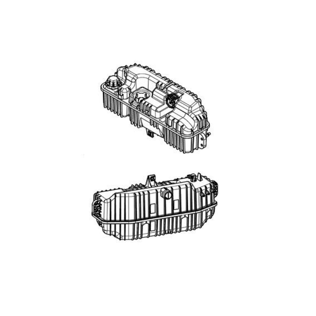 Nestesäiliö, jäähdytysneste MAHLE CRT 281 000P