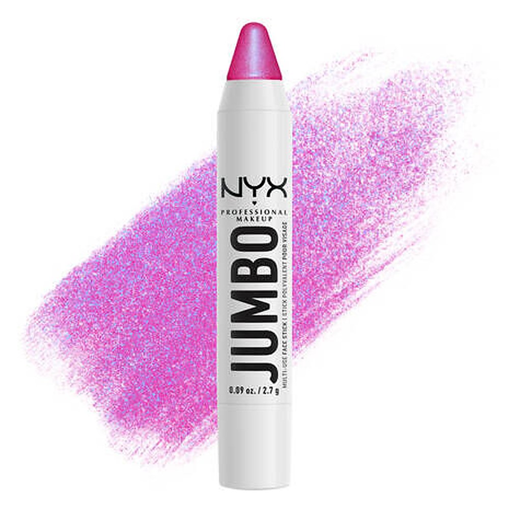 NYX Ammattimainen meikki Jumbo Multi-Use Stick valaiseva kermanvärinen lyijykynä 04 mustikkamuffini 2,7 g