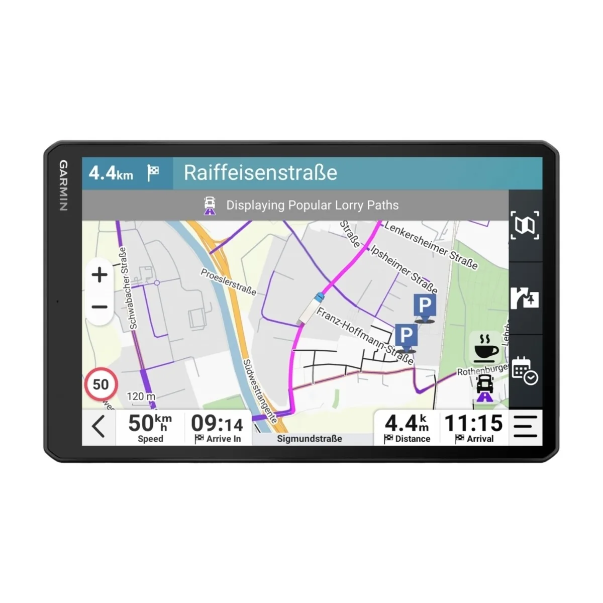 Garmin dezl LGV1020 GPS-rekkanavigaattori