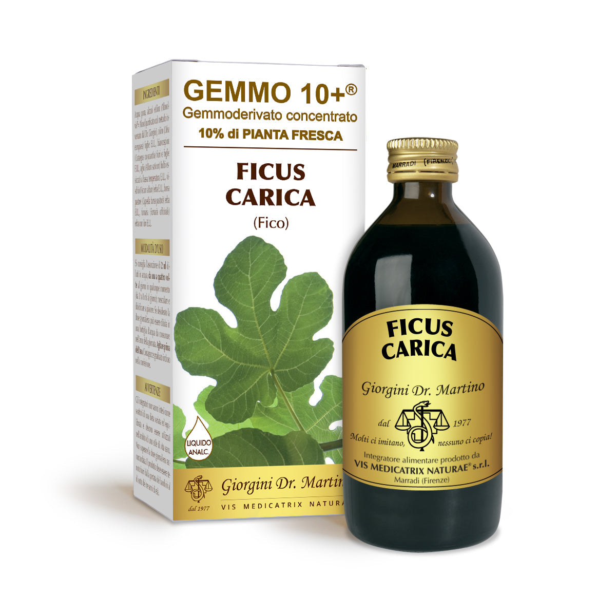 Dr Giorgini gemmo 10+ fig 200 ml alkoholiton neste