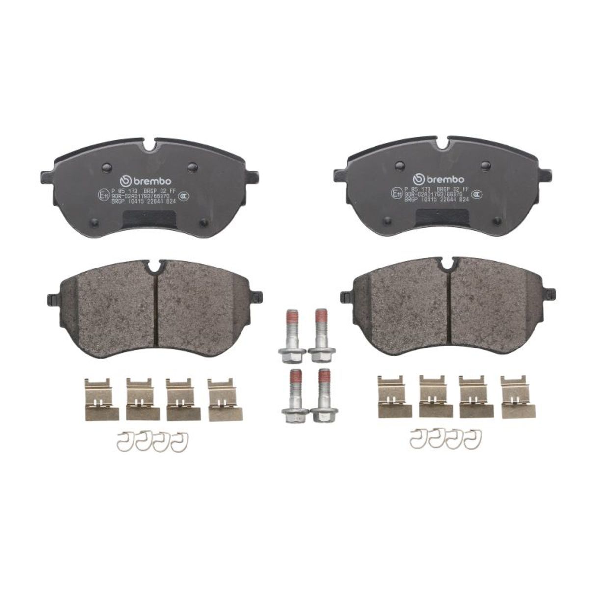 Jarrupalat, levyjarru BREMBO P 85 173