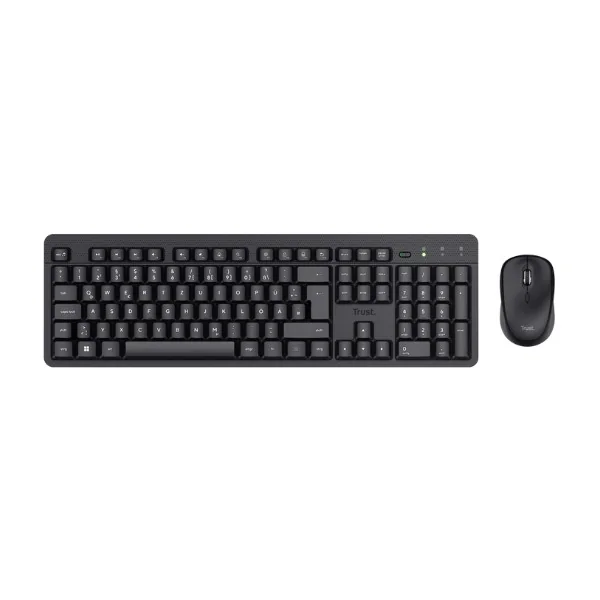 Trust TKM-360 ND Täysikokoinen näppäimistö ja hiiri