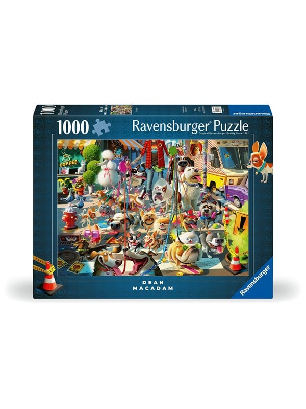 Palapelit The Dog Walker 1000 palaa, Ravensburger