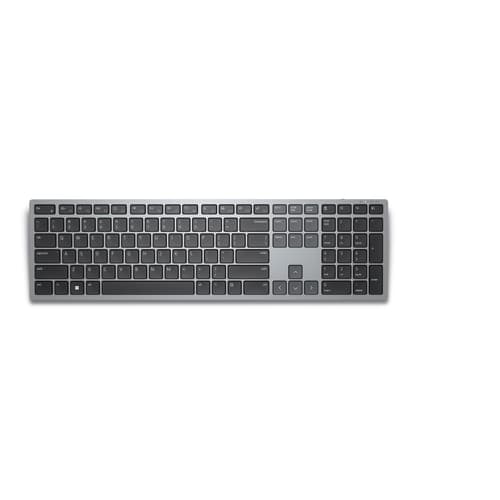 Dell Multi-Device KB700 - Näppäimistö - QWERTY - Pan Nordic - Harmaa - Näppäimistö - Pohjoismainen - Harmaa