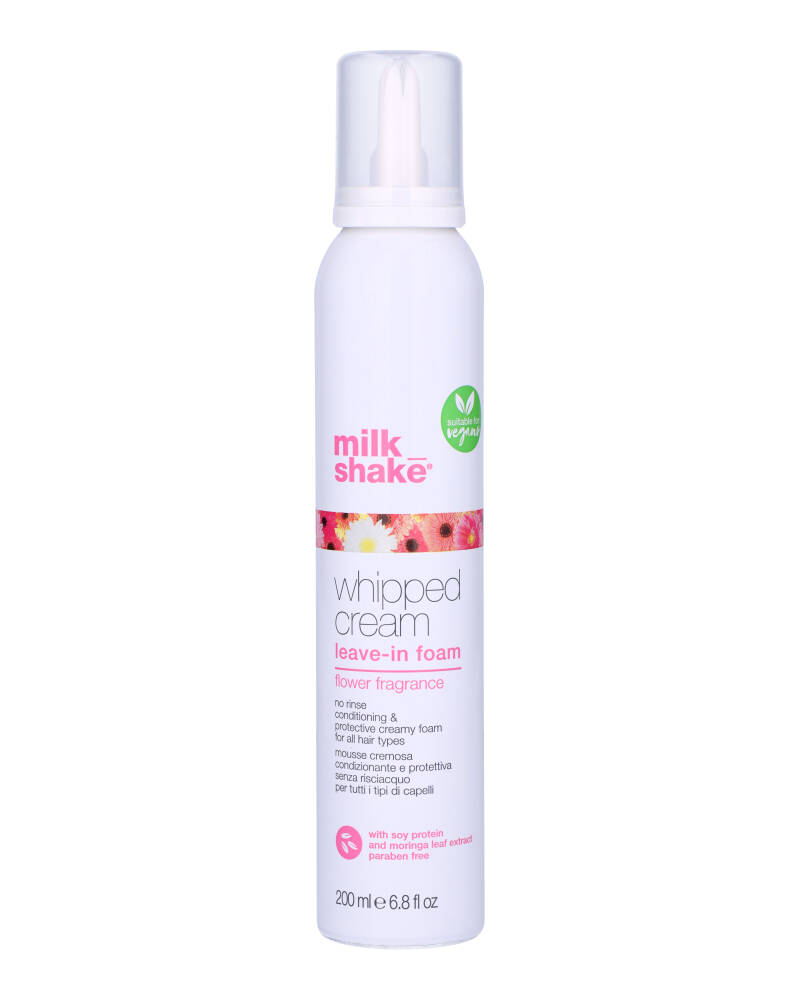 Milkshake Colour Care Whipped Cream Flower 200ml Protective Leavein Foam For Colored Hair