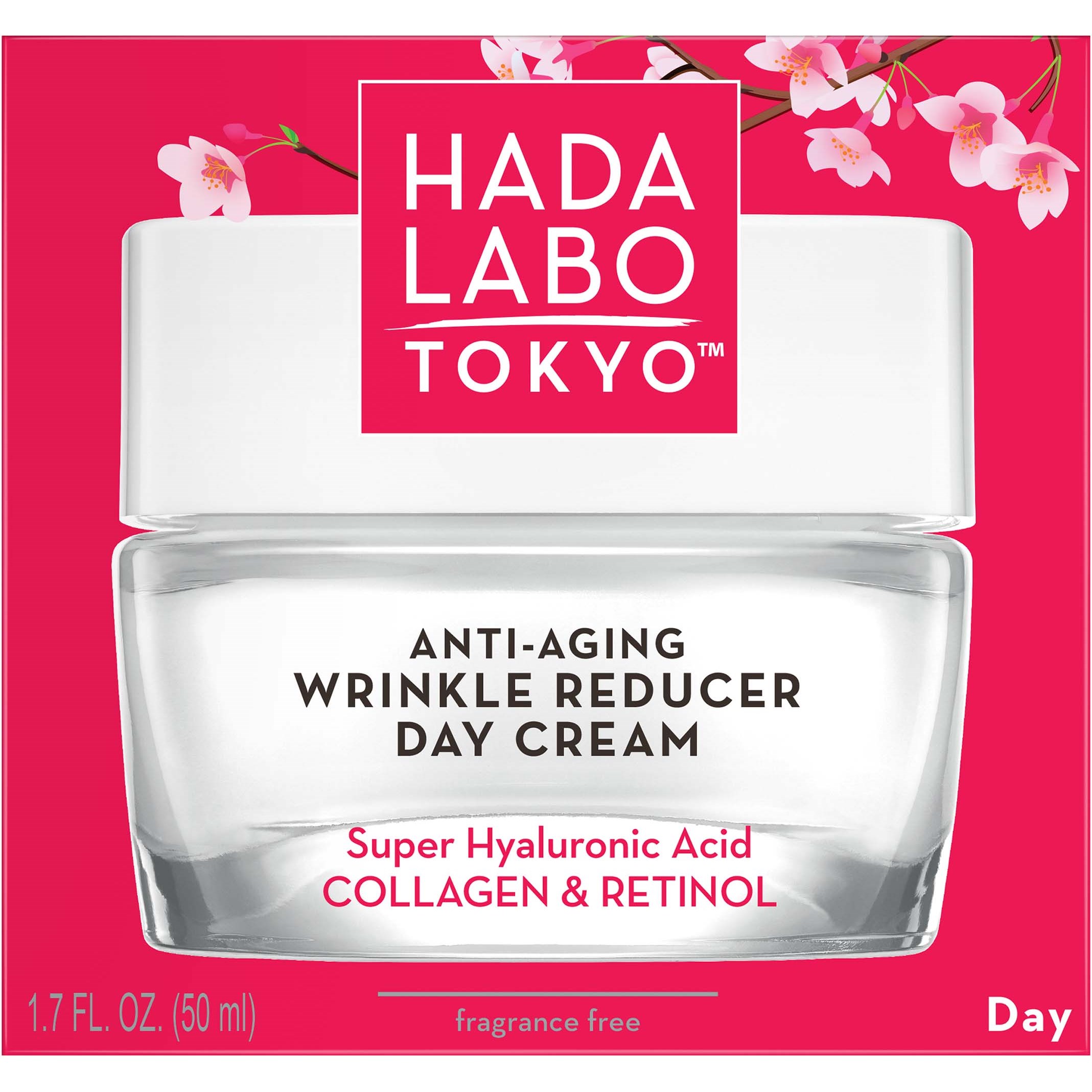 HADA LABO TOKYO Anti-Aging Wrinkle Reducer Day Cream 50ml