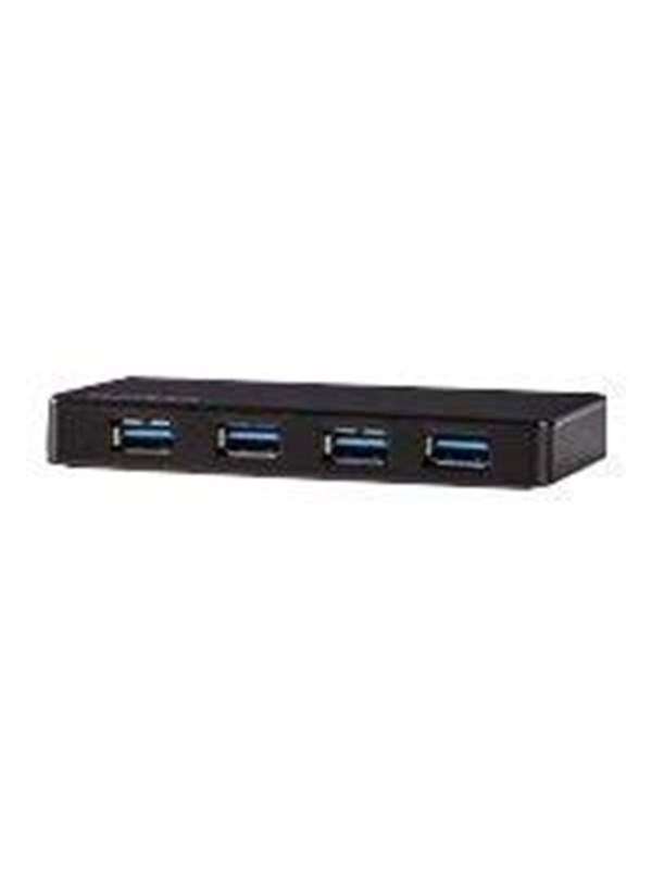 Nedis USB-keskitin | USB-A Male | 4x USB A Female | 4-Porttinen port(s) | USB 3.2 Gen 1 | USB Virta / Verkkovirtakäyttöinen | 4x USB