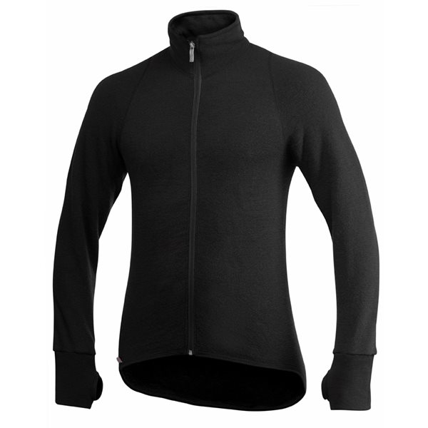 Woolpower Full Zip Jacket 600 Black - XXXL