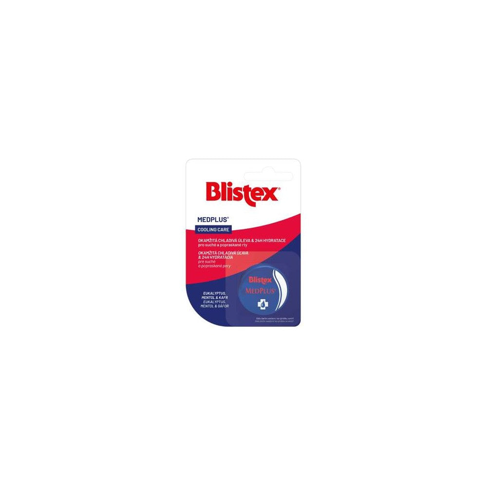 Blistex MedPlus virkistävä balsami kuiville ja halkeileville huulille 7 ml
