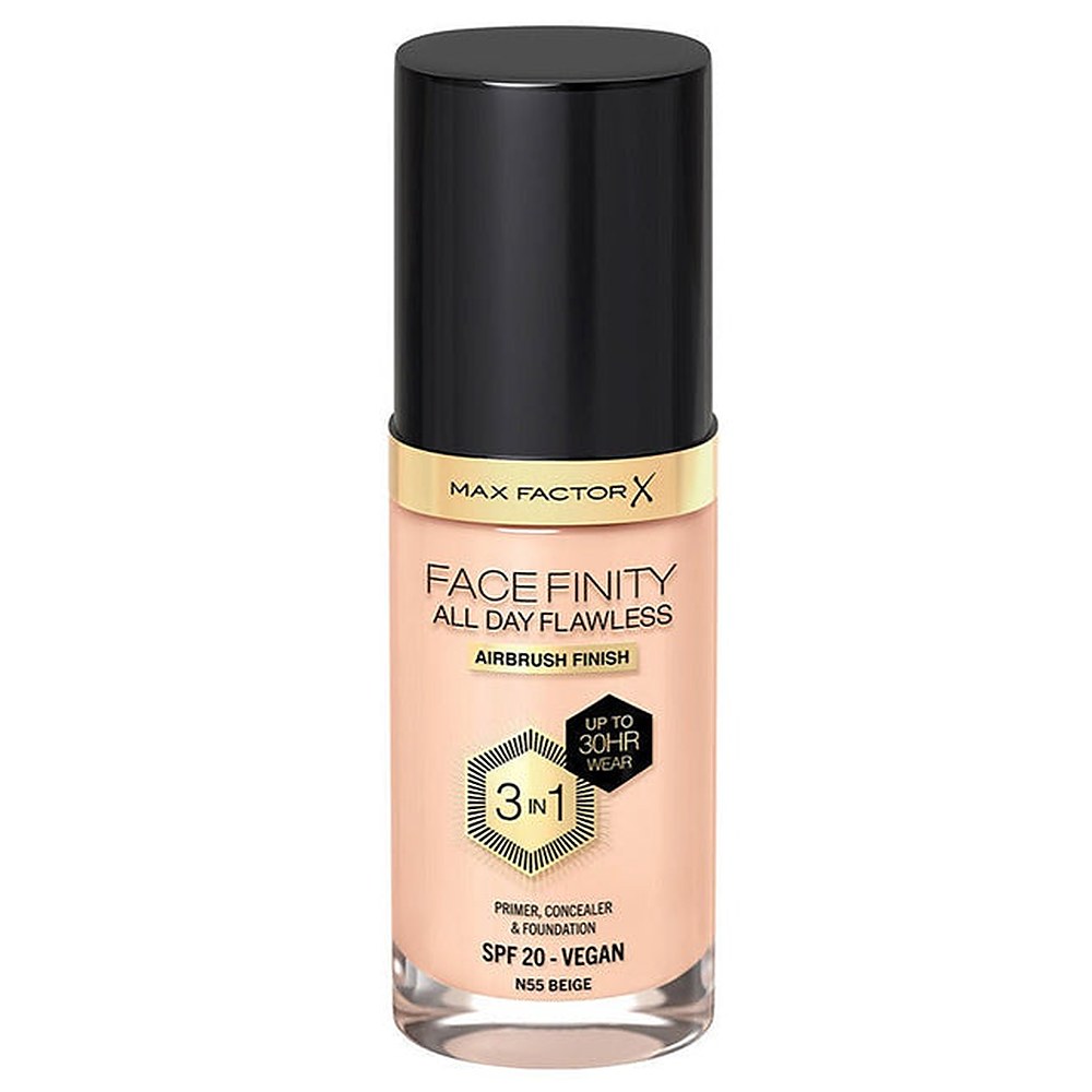 Max Factor Facefinity koko päivän Flawless pitkäkestoinen meikkivoide SPF 20 väri 32 Vaalea beige 30 ml
