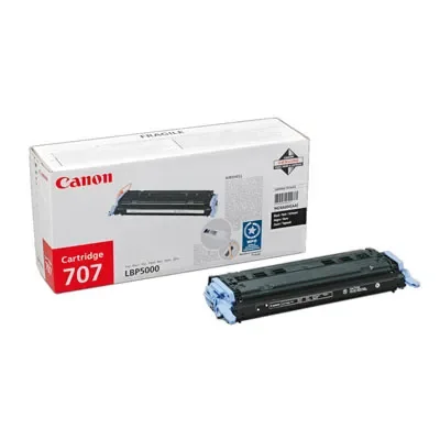 Canon 707 Black Toner Cartridge, 2500 sivua, Musta, 1 kpl