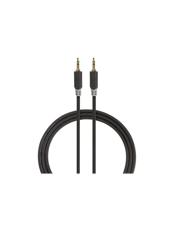 Nedis Stereoäänikaapeli | 3.5 mm uros | 3.5 mm uros | Kullattu | 5.00 m | Pyöreä | Antrasiitti | Laatikko