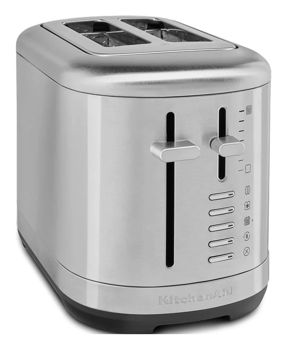 KitchenAid 5KMT2109ESX, 2 viipale(i)ta, Ruostumaton teräs, Metalli, Muovi, Painikkeet, Vipu, 980 W, 220 - 240 V