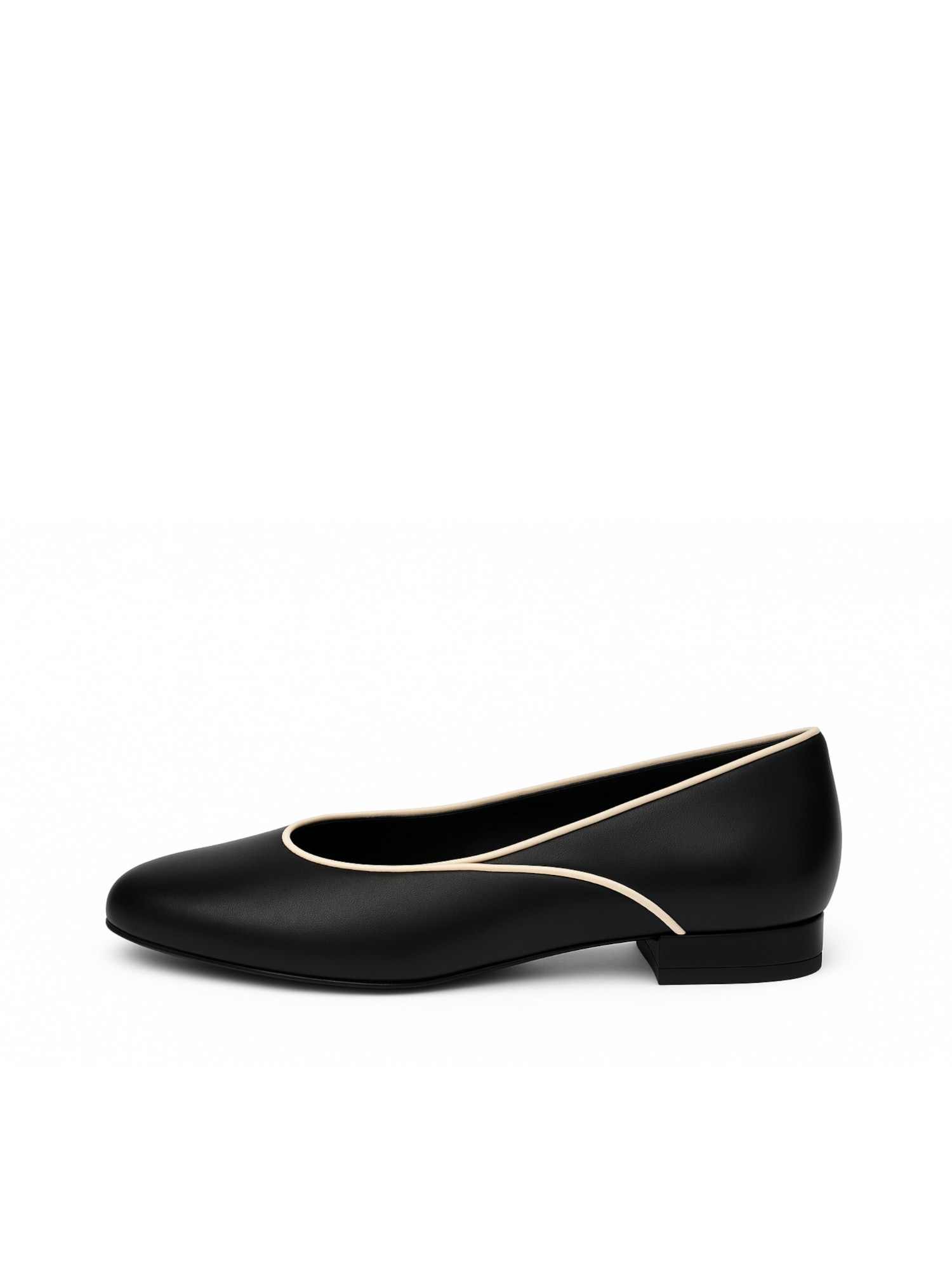 nae Vegan Shoes Ballerina 'Isla' musta