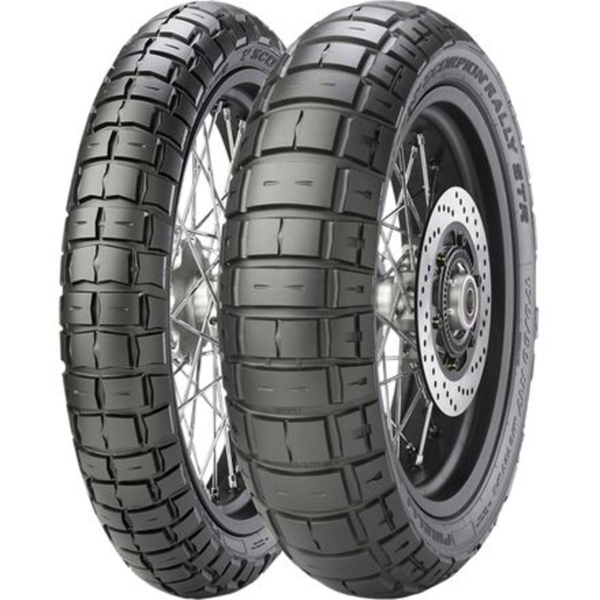 PIRELLI SCORPION RALLY STR 120/90-17 TL, Maantiekrengas takana