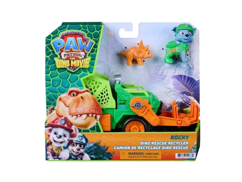 PAW Patrol: Dinofilmen Dino-temakjøretøy Rocky
