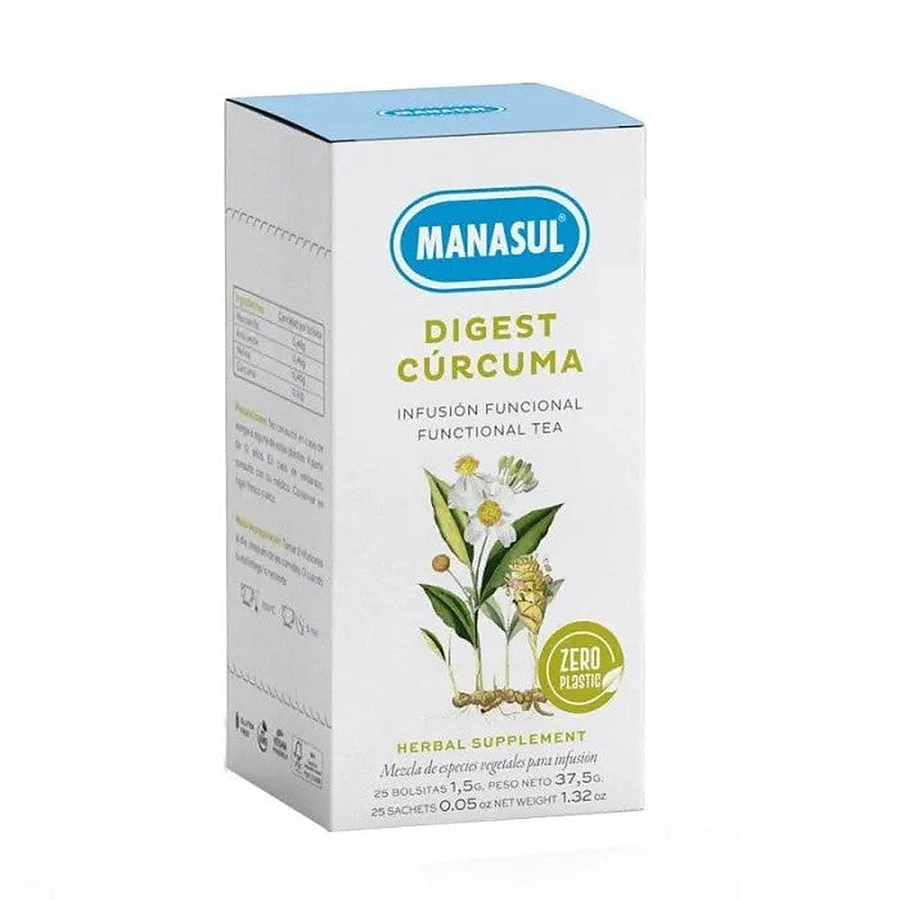 Manasul Kurkuma Digest 25 teepussia 37,5 g