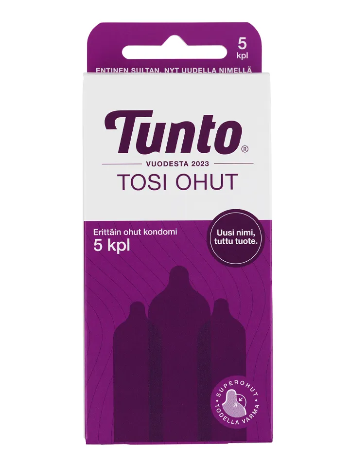 Tunto Tosi Ohut 5-pakkaus