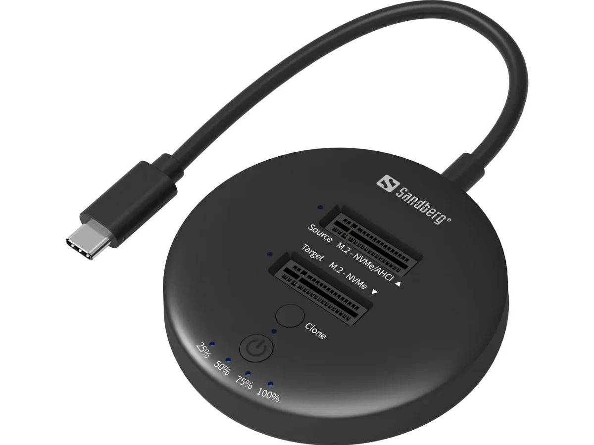 Sandberg USB3.2 Cloner Dock for M.2+NVMe