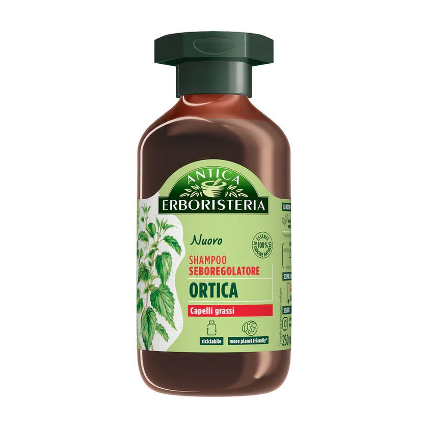 Antica Erboristeria Nokkonen Shampoo - Sebumtasapainottaja 250 ml