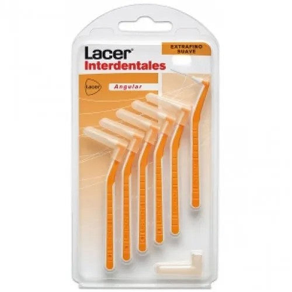 Hampaidenväliharja Lacer Lacer Oranssi Extra Thin Pehmeä 0,5mm