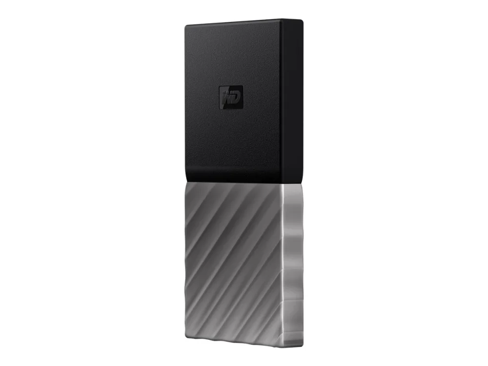 Western Digital My Passport, 2 TB, USB Type-C, 3.2 Gen 2 (3.1 Gen 2), 1050 MB/s, Salasanasuojaus, Harmaa
