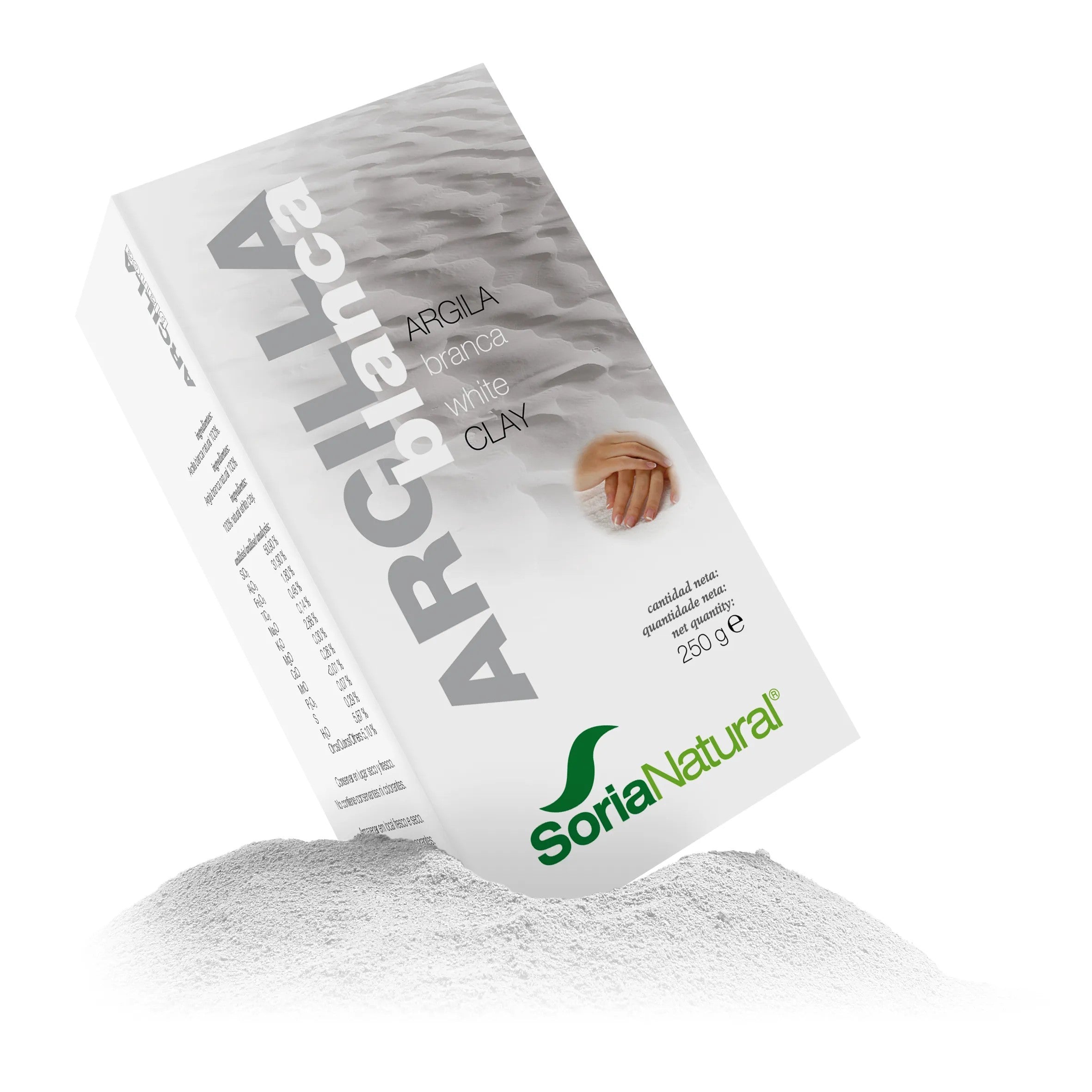 Soria Valkoinen savi 250g