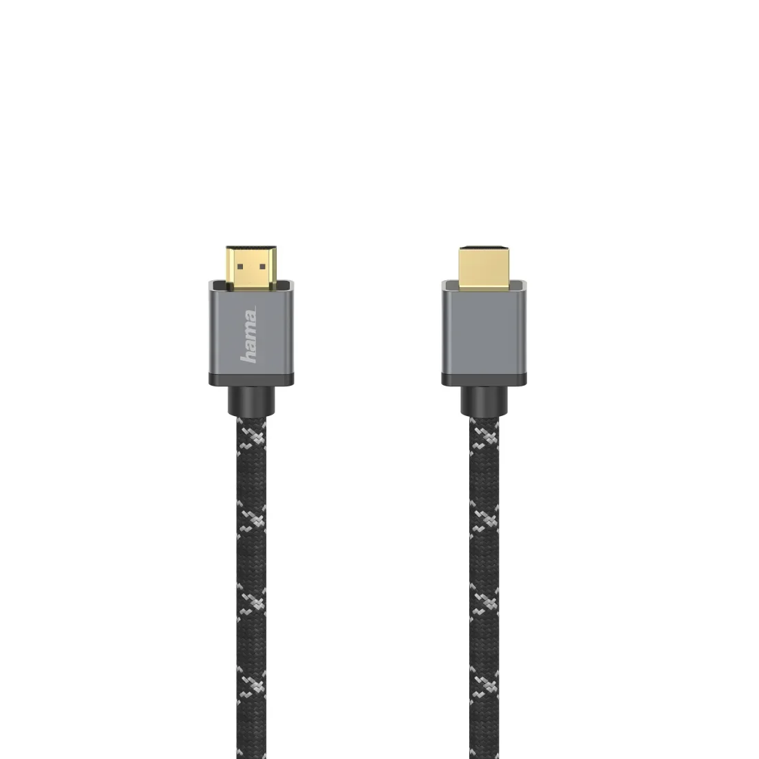 Hama 00205240 HDMI-kaapeli 3 m HDMI Typ A (Standard) Schwarz - Grau (00205240)