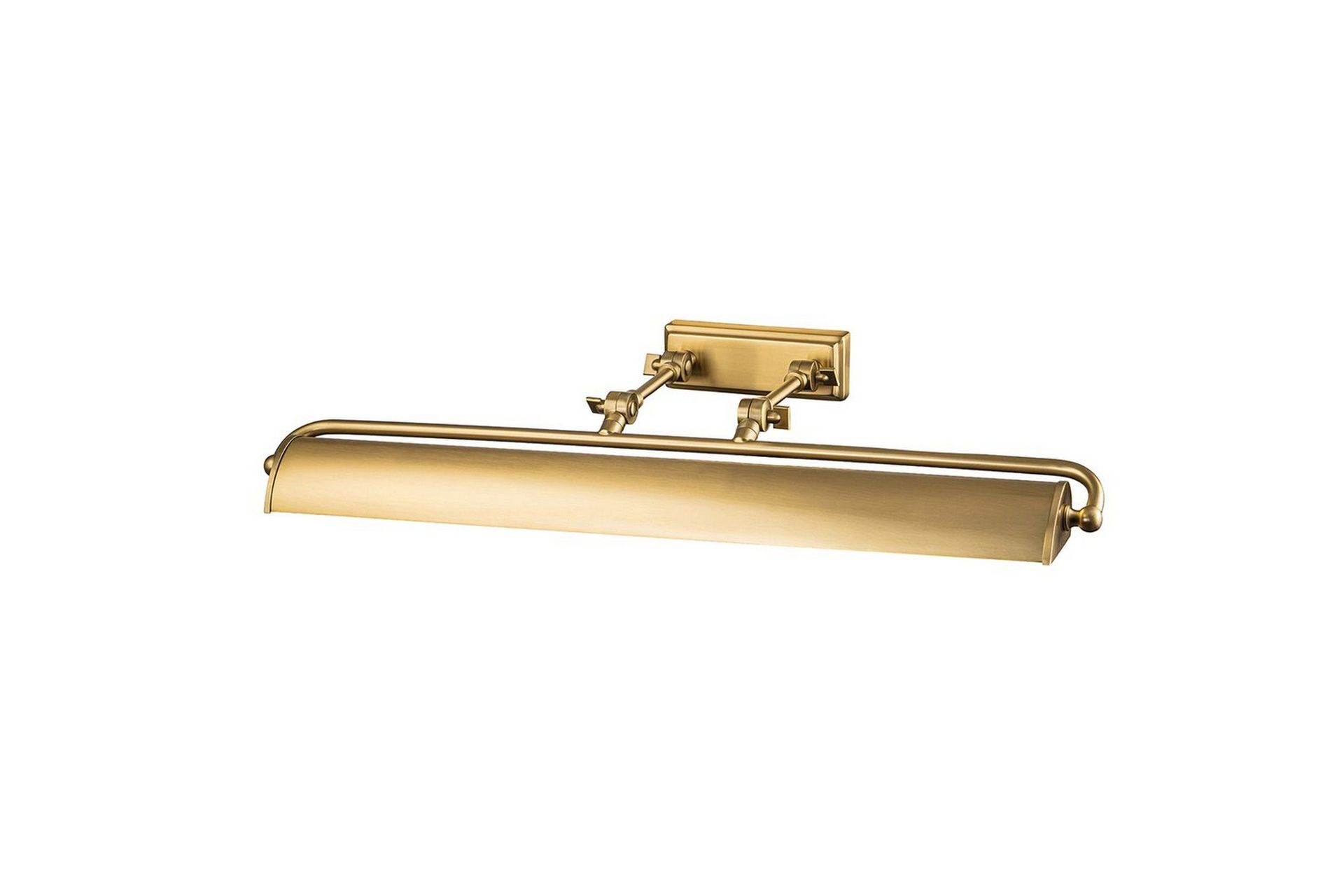 Winchfield seinävalaisin, leveys 70 cm, messinki/messinki