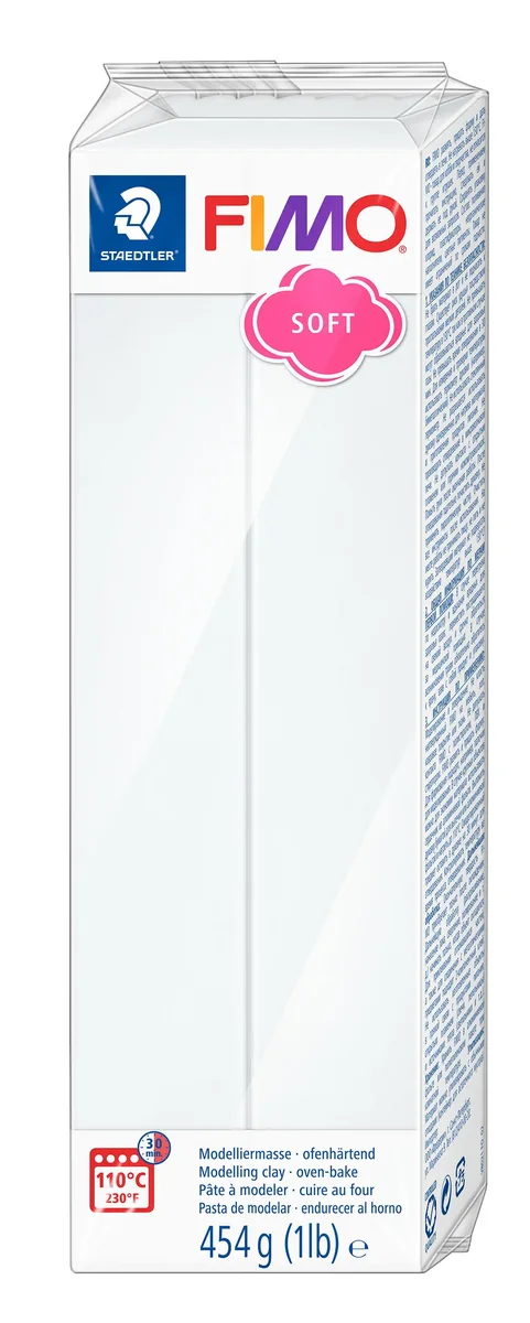 Staedtler Mod. clay FIMO soft 454 g white