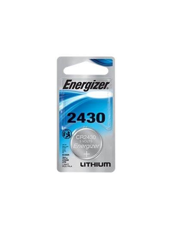 Energizer Litiumnappiparisto CR2430 | 3 V DC | 320 mAh | 2 - Läpipainopakkaus | Hopea
