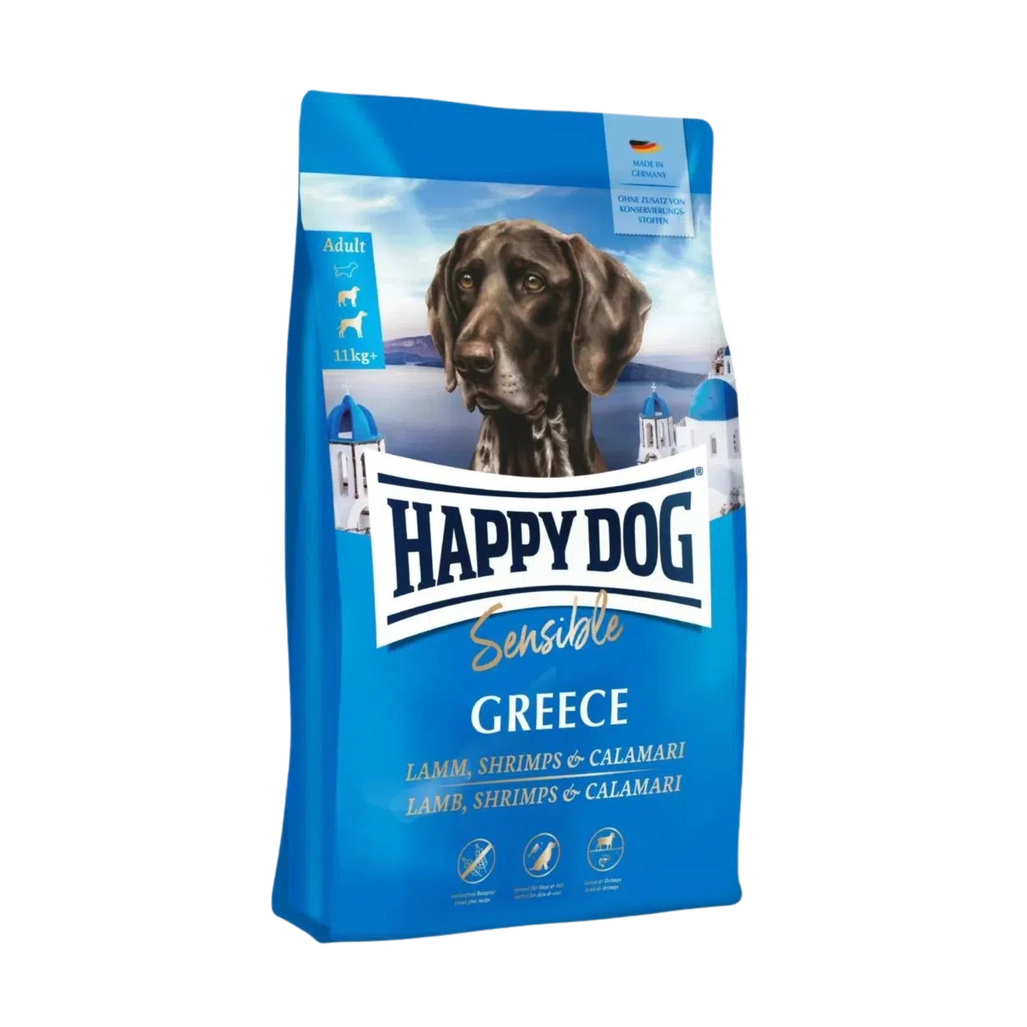 Happy Dog Sensible Greece - Riisipohjainen, 11 kg