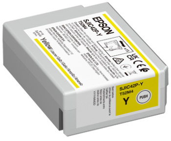 Epson SJIC42P-Y -mustekasetti, 50 ml, keltainen