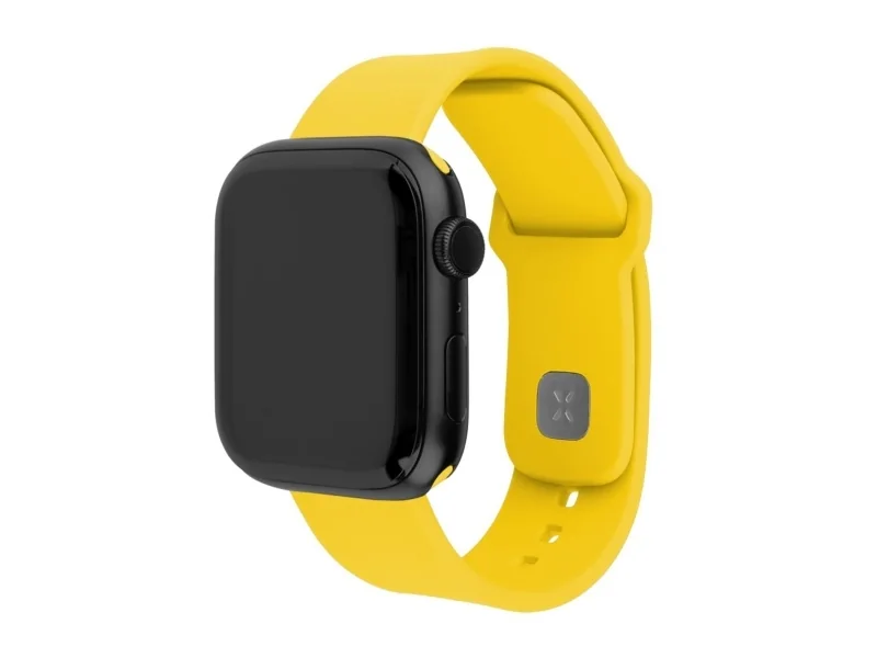FIXED Silicone Sporty Strap SET Apple Watch 38/40/41mm Yellow