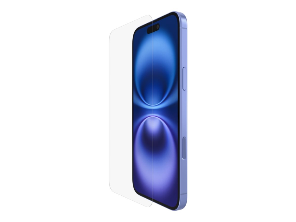 Belkin ScreenForce InvisiGlass Treated Screen iPhone 16 Plus -näytönsuoja