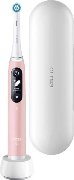 Oral-B iO Series 6 -sähköhammasharja, vaaleanpunainen