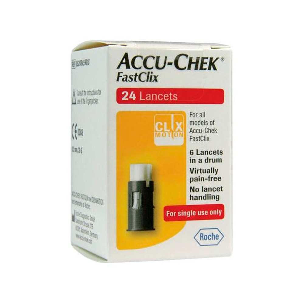 Accu-Chek Fastclix 24U lansetit