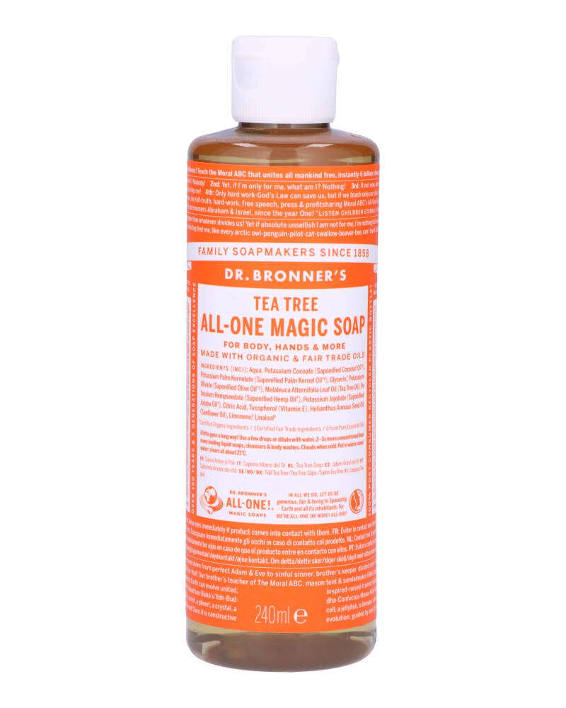 Dr. Bronner's Liquid Soaps Teatree 236 ml