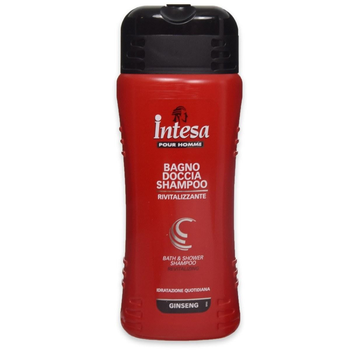 Intesa Pour Homme Suihkugeeli Shampoo Virkistävä Ginseng 500 Ml