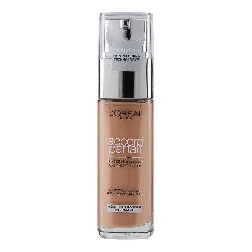 L'Oréal Accord Parfait Fluid Effect Foundation Naturale 4.N - beige (30 ml)