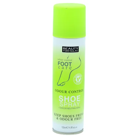 Beauty Formulas Odour Control Foot Care Shoe Spray - 150 ml