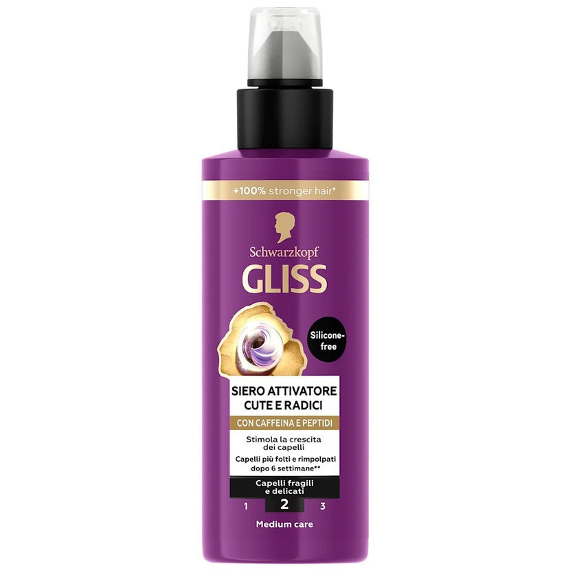 Gliss Full Hair Wonder -seerumi, hiuspohjan ja juurten aktivoija 100 ml