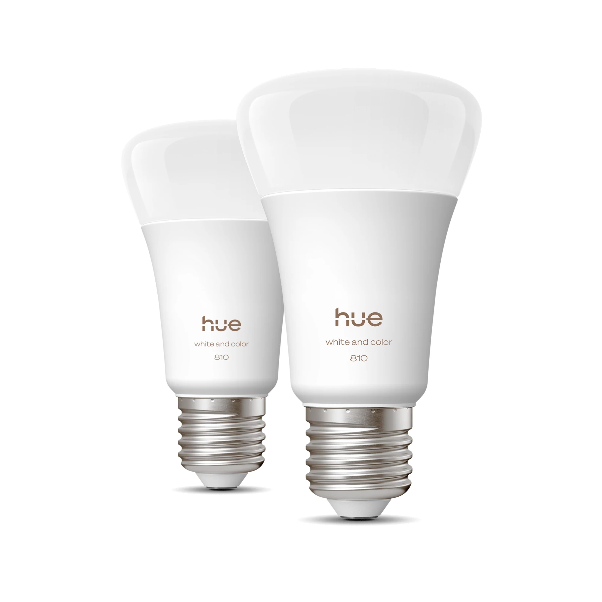 Philips Hue WACA Smart E27 LED, 6 W, 810 lm, CCT RGB, 2 kpl:n sarja