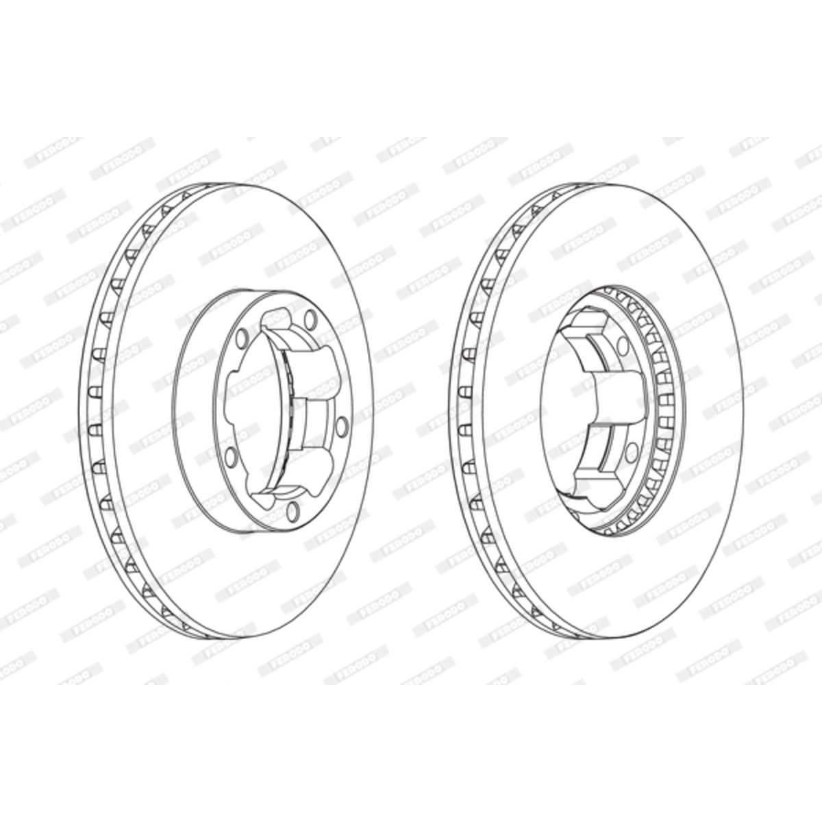 Jarrulevy FERODO FCR261A