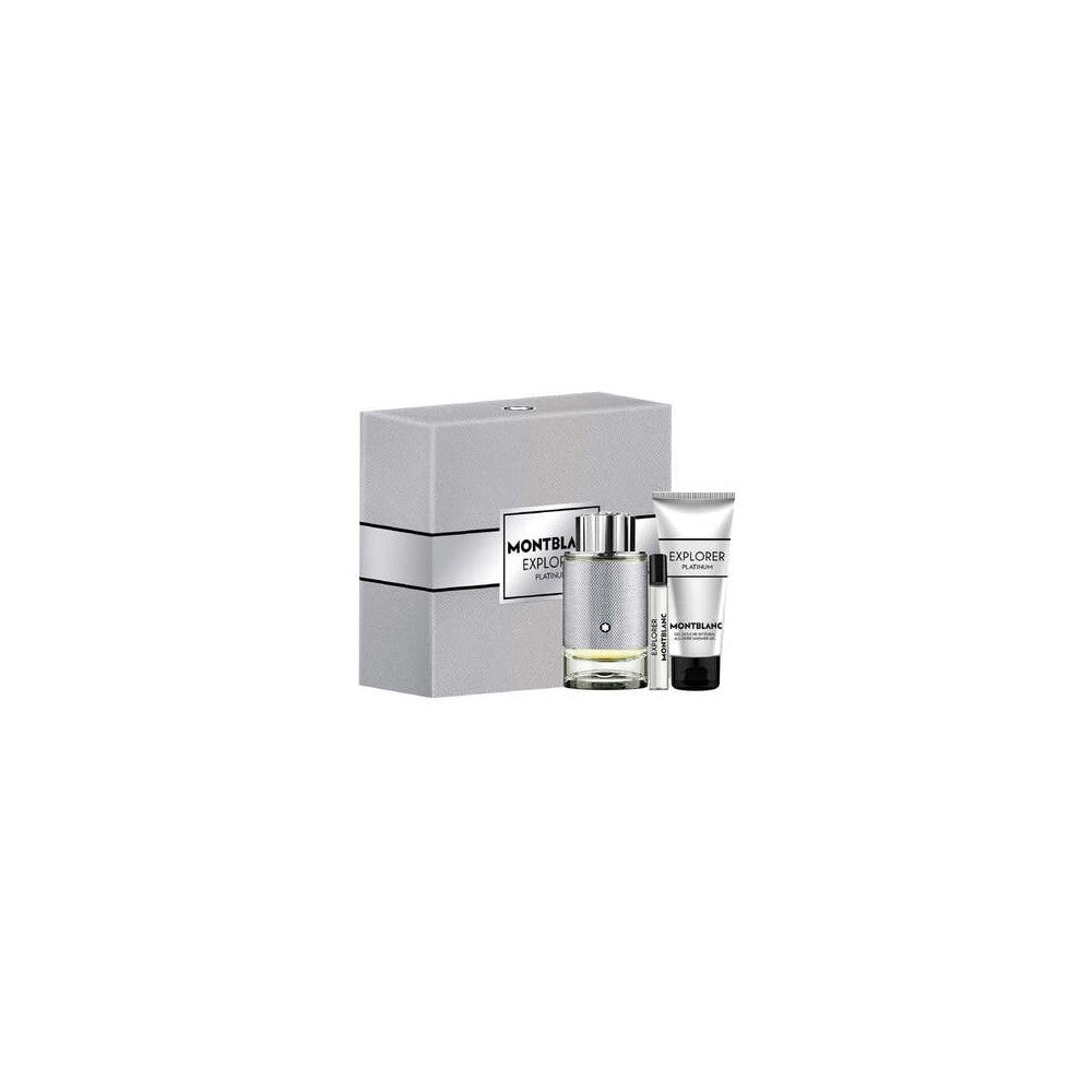 Montblanc Coffret Explorer Platinum Men Trio