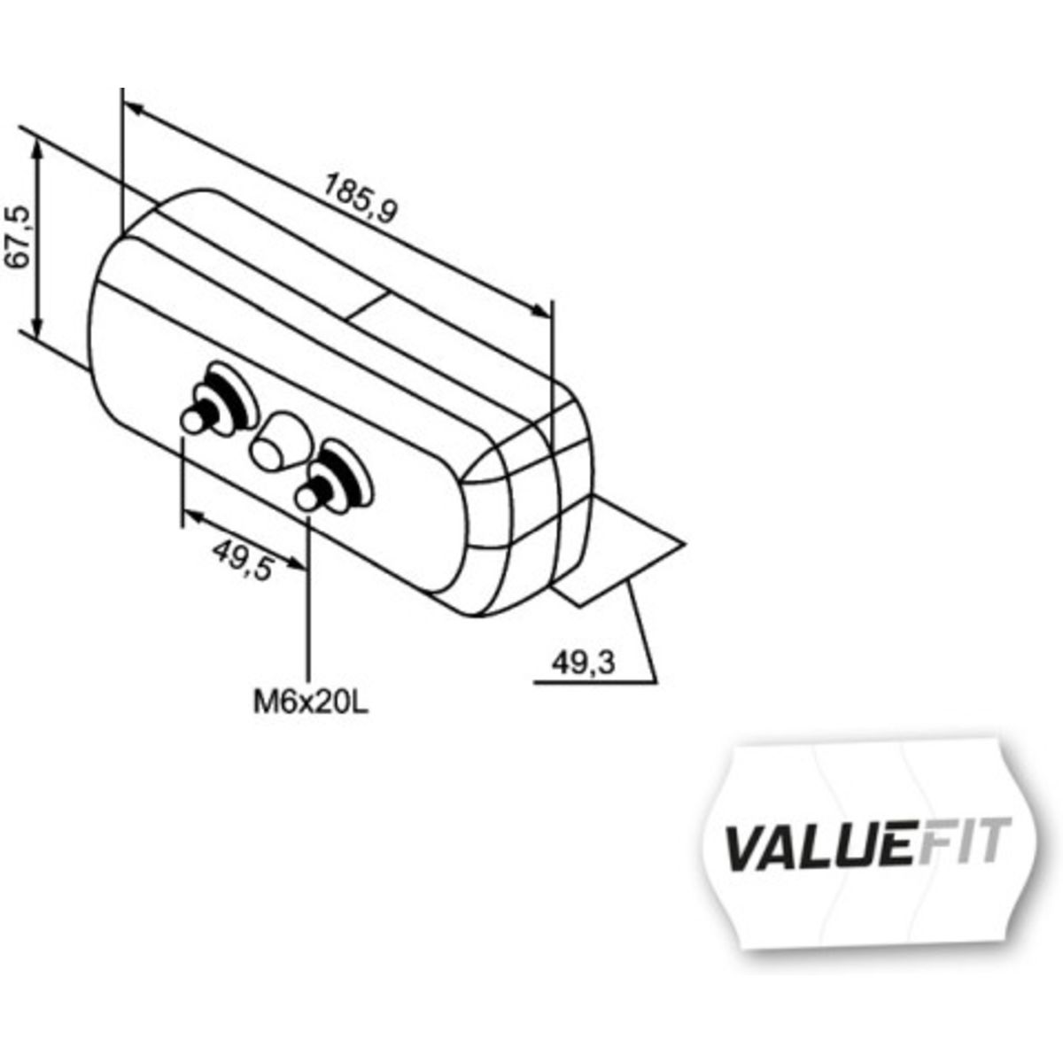 Takavalo HELLA 2SD 357 033-001