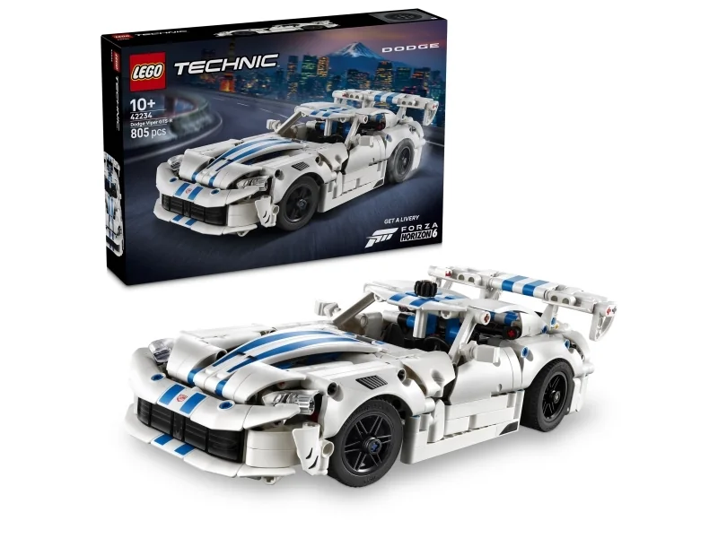 Dodge Viper GTS-R ‑urheiluauto LEGO® Technic (42234)