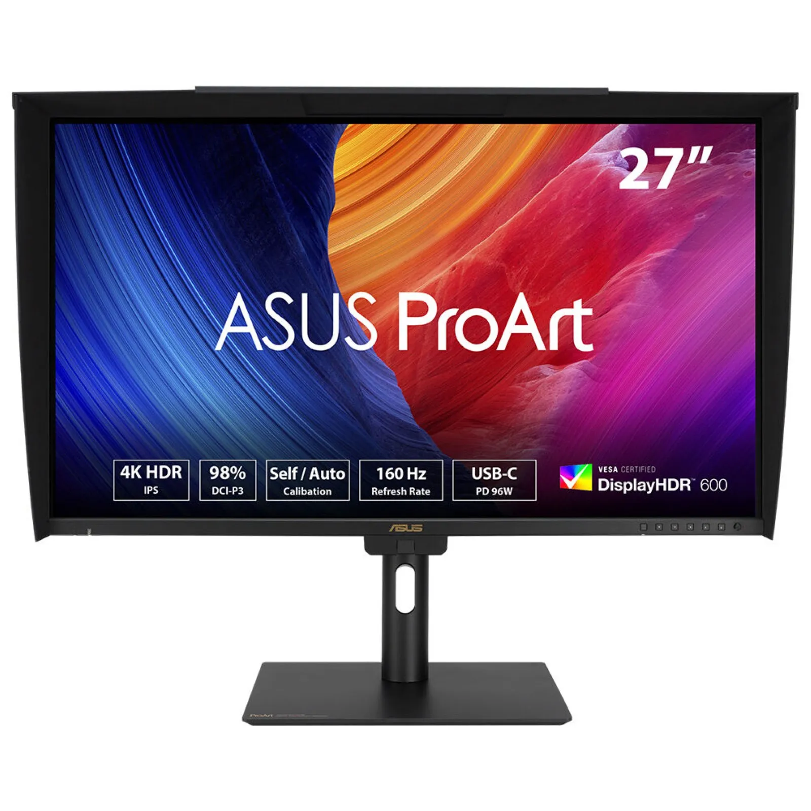 27" ASUS ProArt PA27UCGE - 3840x2160 (4K) - 160Hz - IPS - 96W USB-C - KVM switch